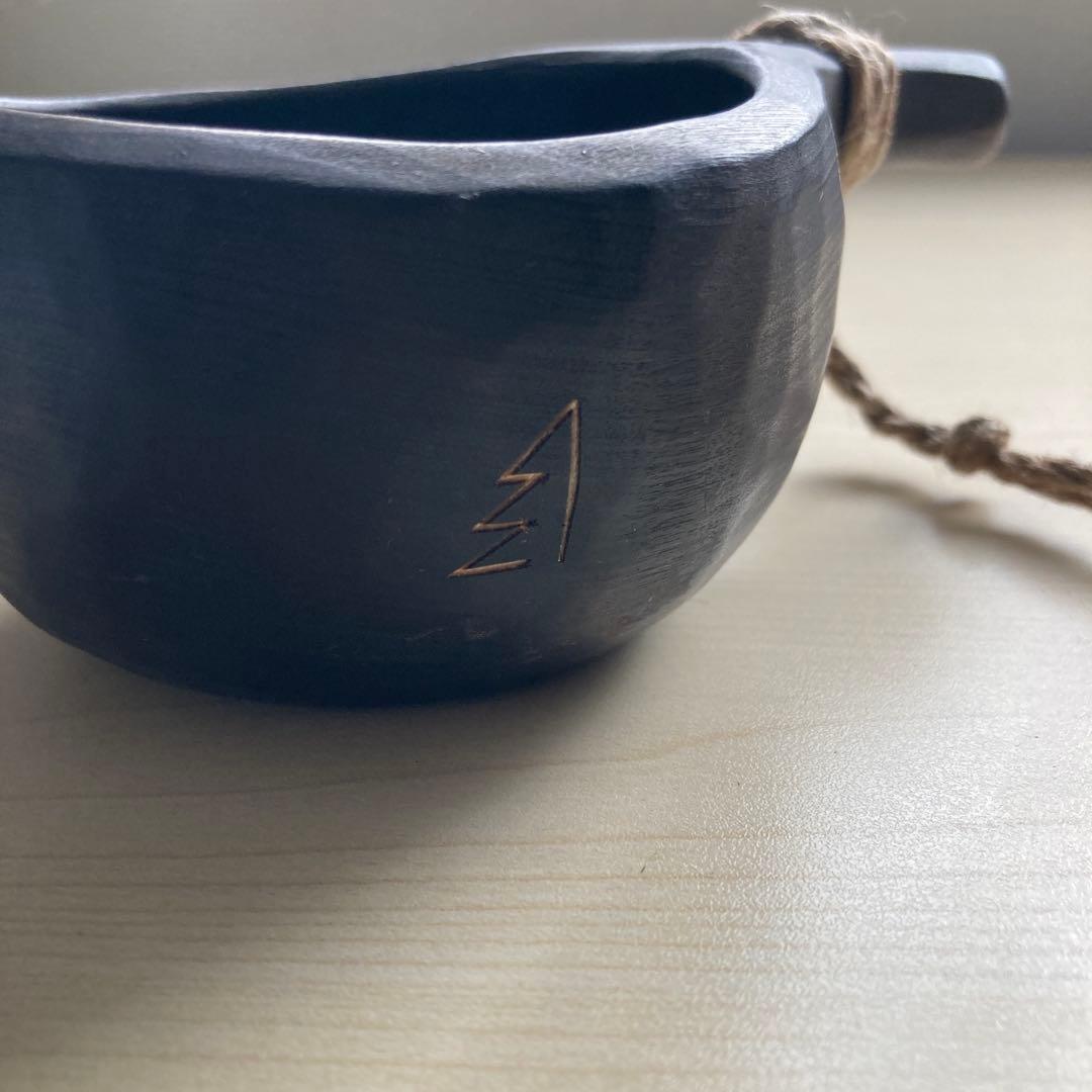 【新品】ソウルオブシベリア #1 ブラックペンダント　No.1813 ククサ