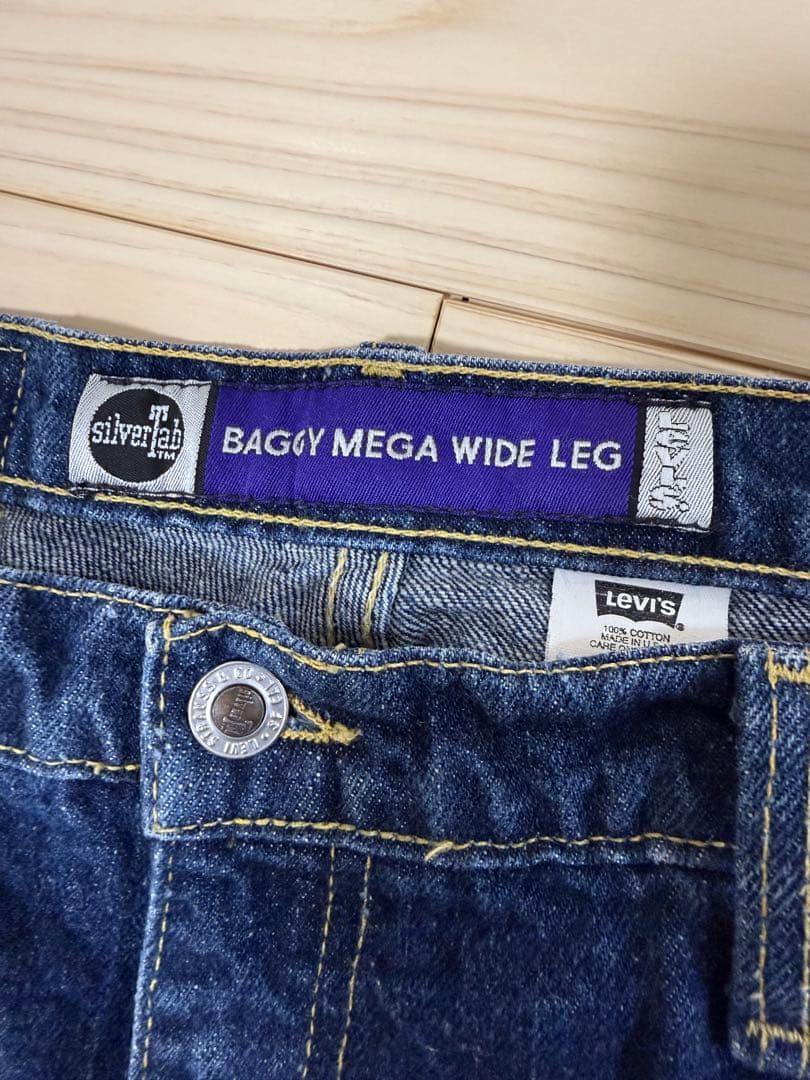 即購入可 90s silver tab usa製 極太デニム