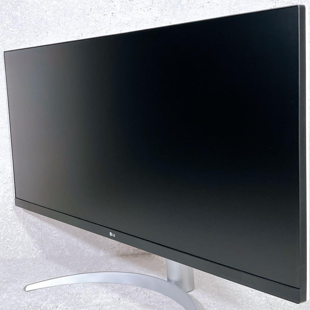 美品 LG 34WQ650 34インチ モニター ウルトラワイド ホワイト
