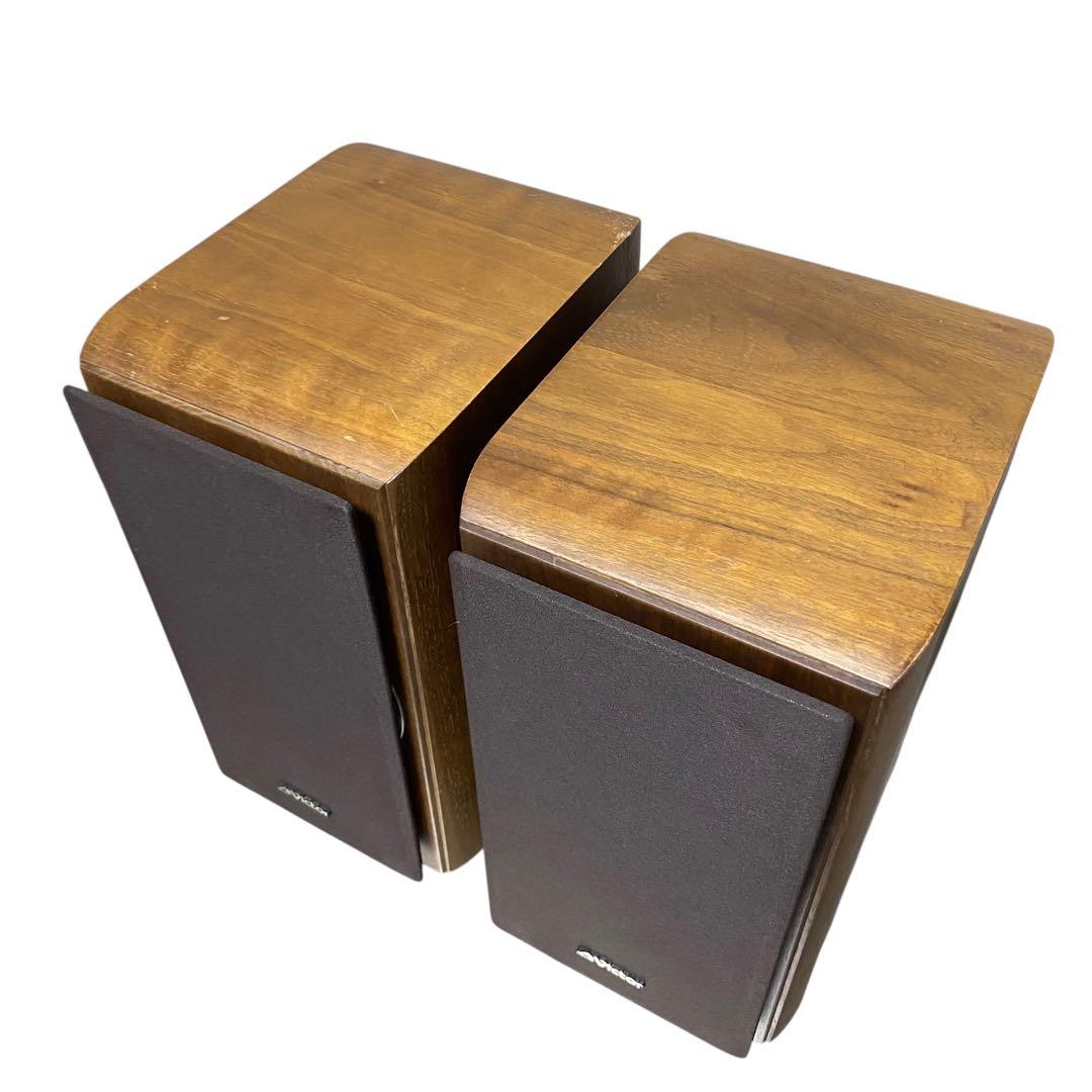 【音出OK】VICTOR SX-F3 スピーカー　ペア　ウォールナット