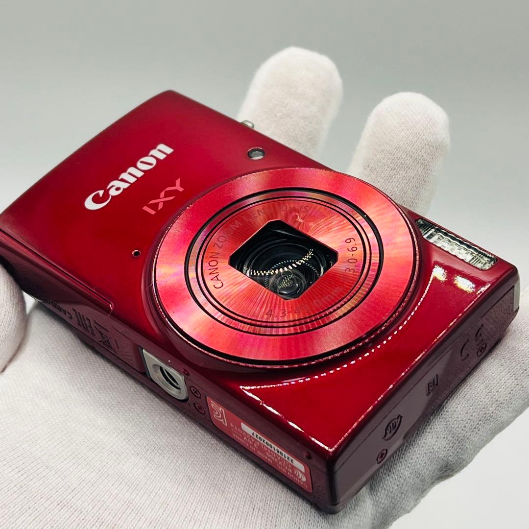 Canon IXY 190 コンパクトデジタルカメラ レッド 訳あり