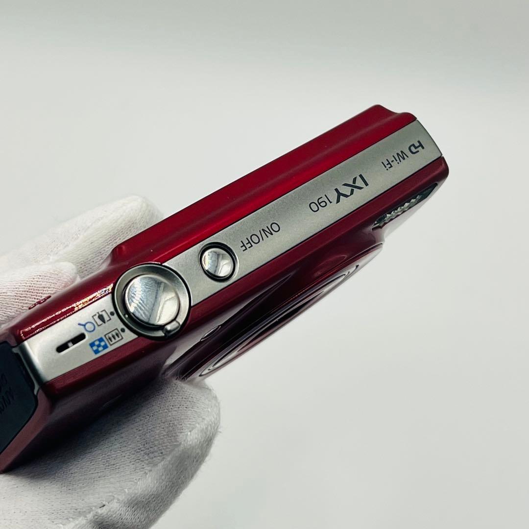 Canon IXY 190 コンパクトデジタルカメラ レッド 訳あり