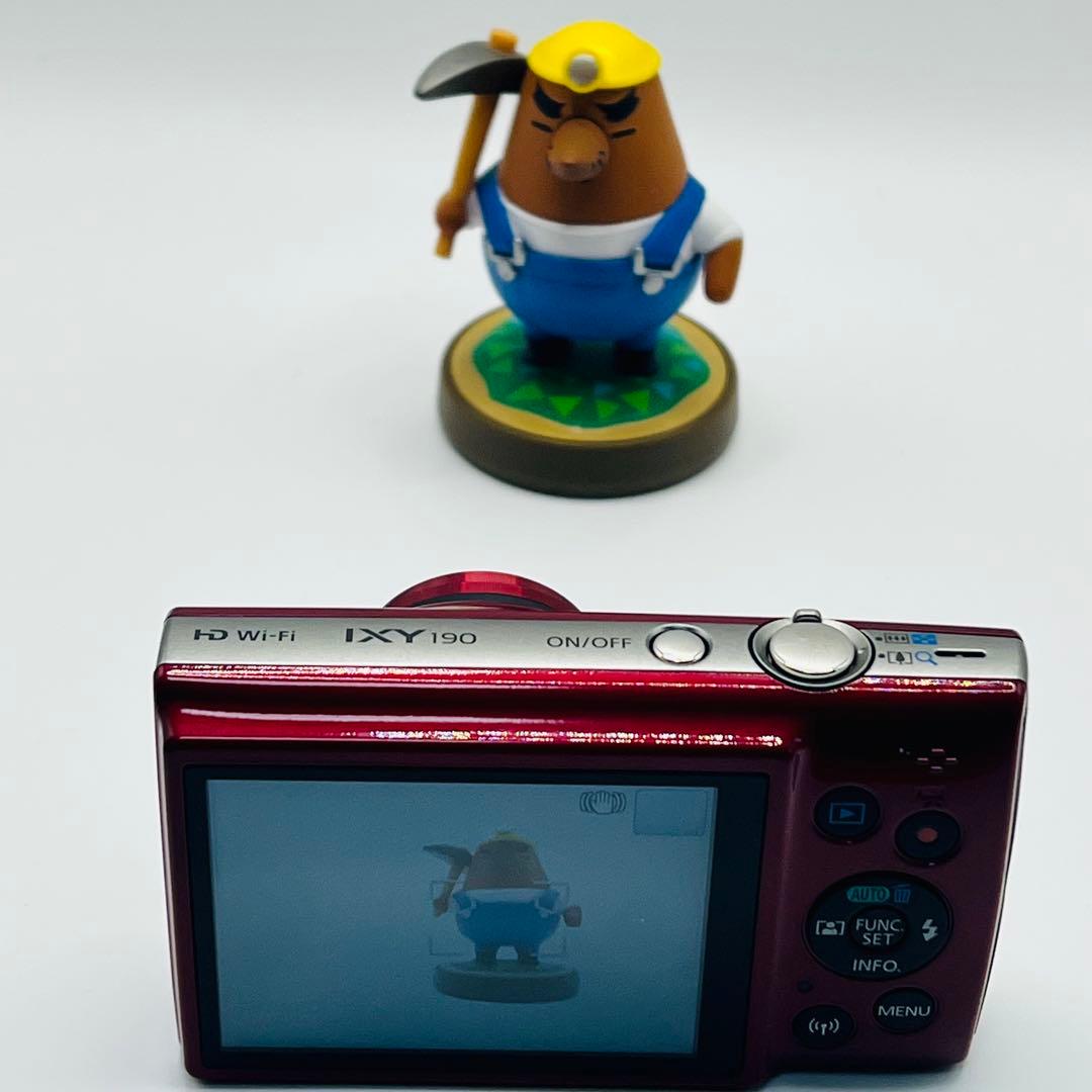 Canon IXY 190 コンパクトデジタルカメラ レッド 訳あり