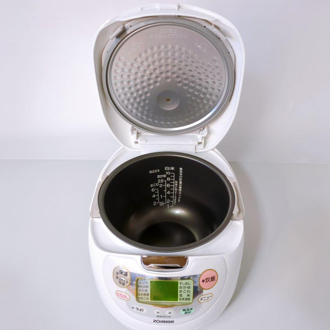 ZOJIRUSHI 象印 NS-ZB18 一升炊き 炊飯器 未使用品 付属品あり