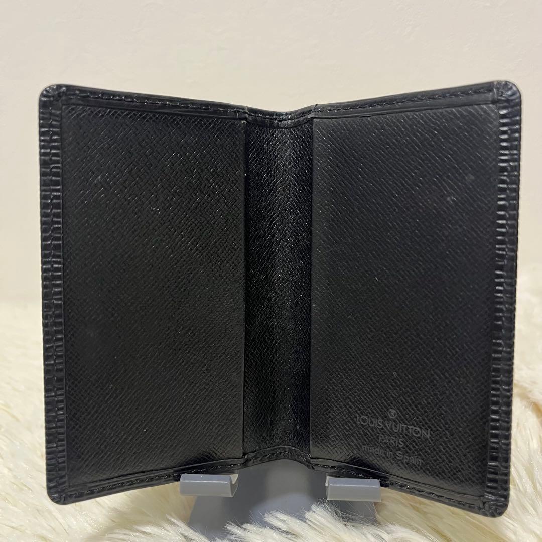 ルイヴィトン エピ 名刺入れ カードケースSPAIN ブラック