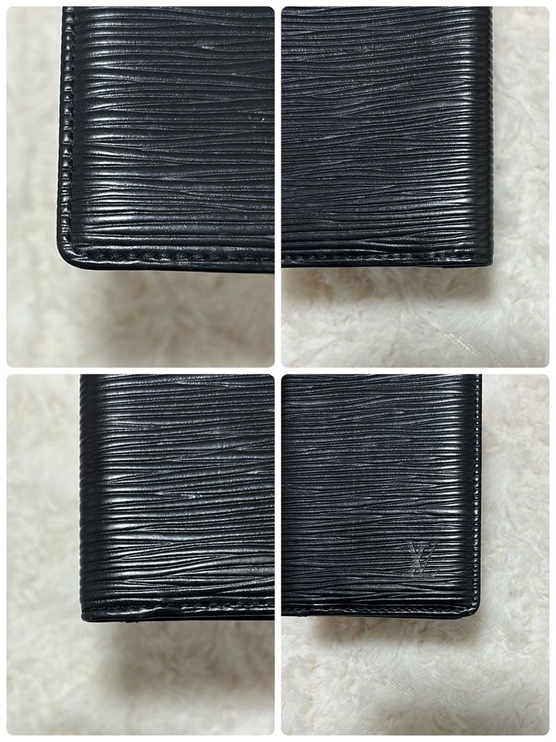 ルイヴィトン エピ 名刺入れ カードケースSPAIN ブラック