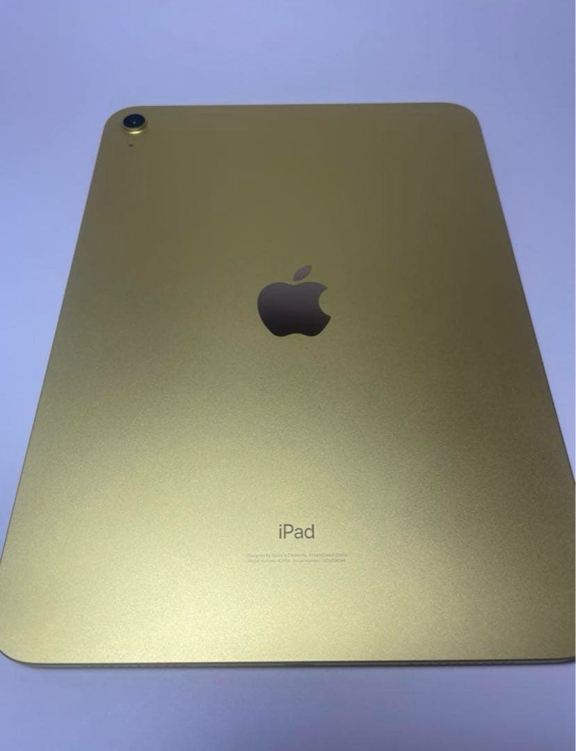 Apple iPad 第10世代　イエロー64GB