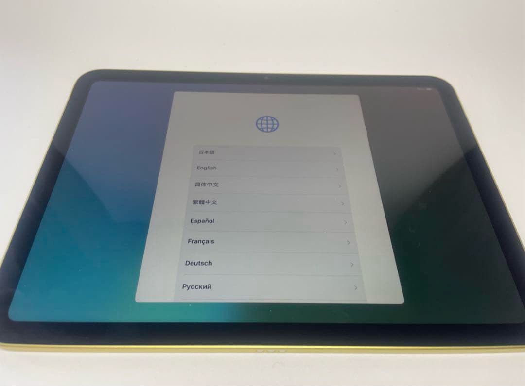 Apple iPad 第10世代　イエロー64GB
