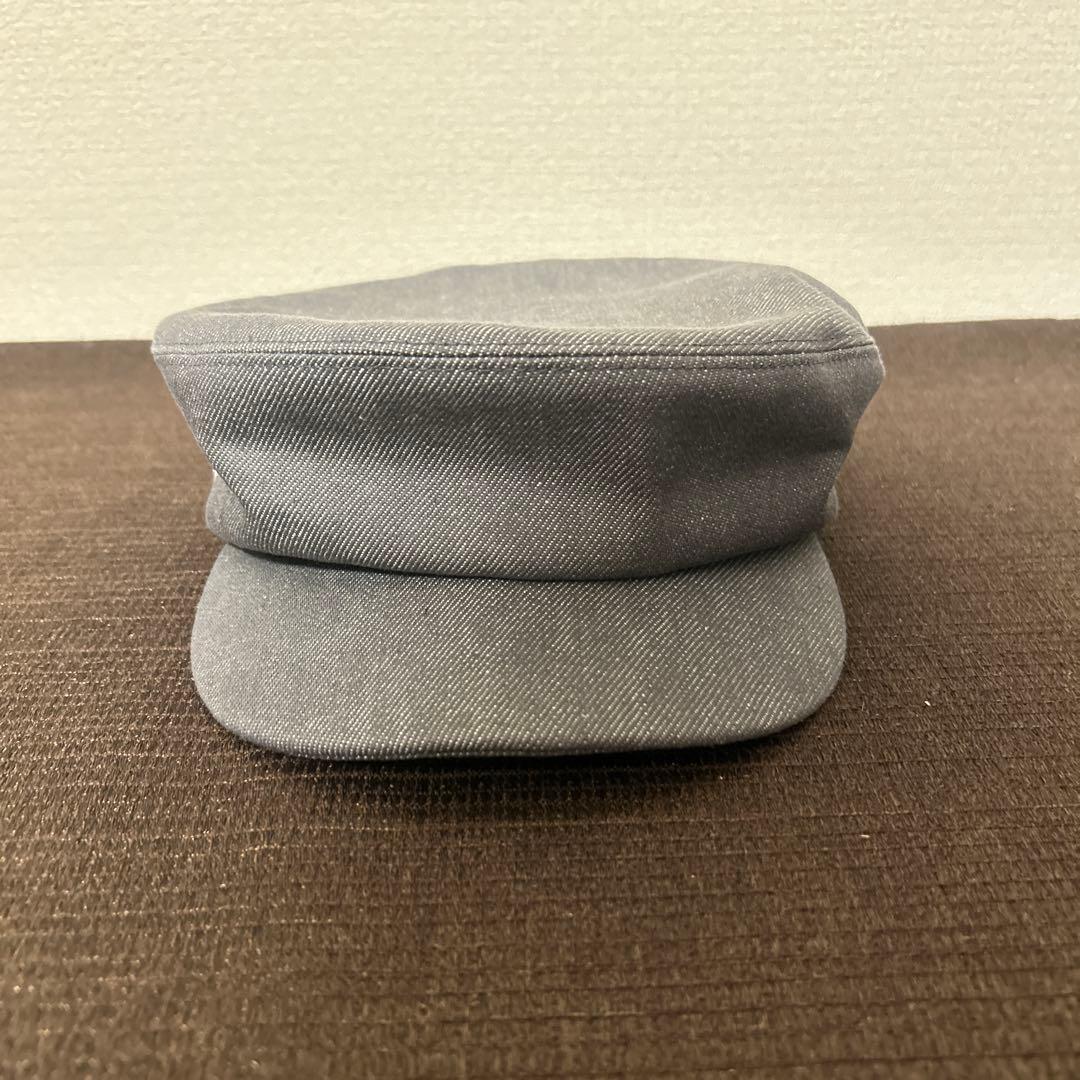 エルメス　セリエ　キャスケット　キャップ　帽子　キャンバス　デニム　未使用