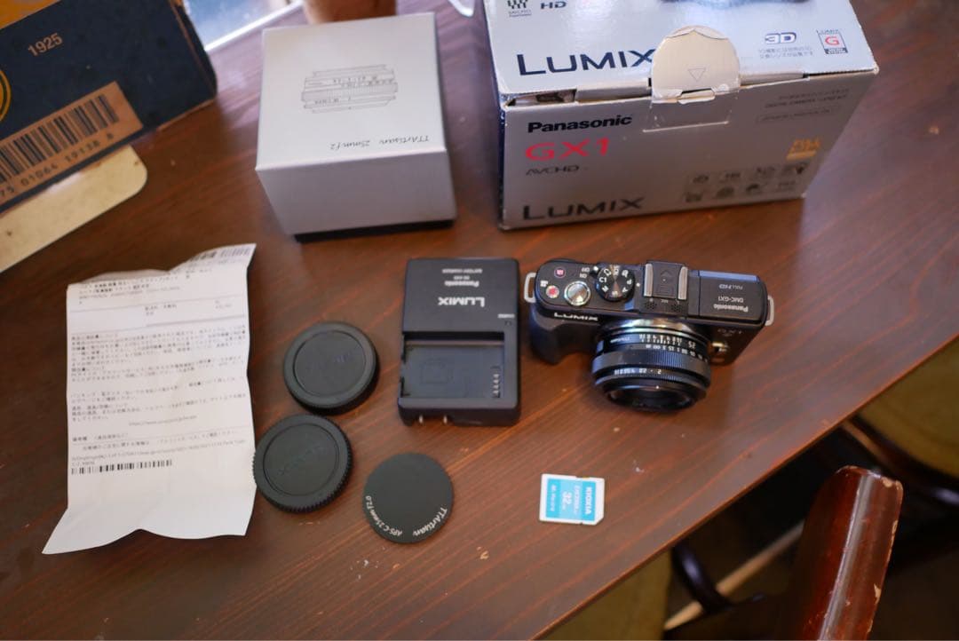 LUMIX GX1 ミラーレスカメラtt アルティザン50mmf2