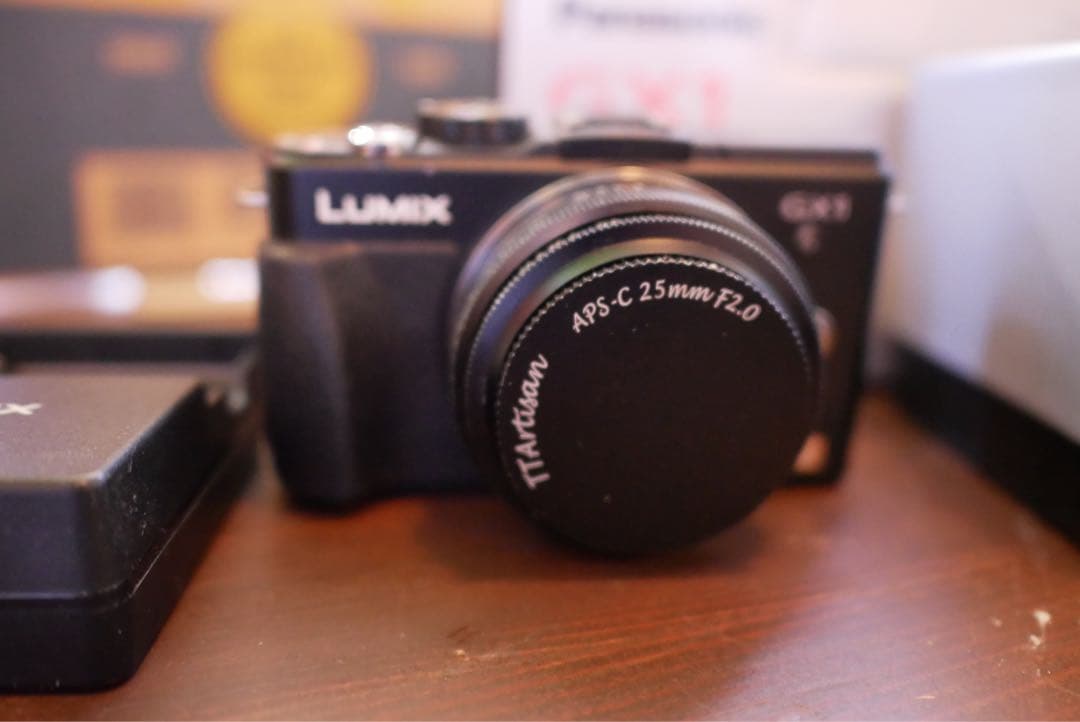 LUMIX GX1 ミラーレスカメラtt アルティザン50mmf2