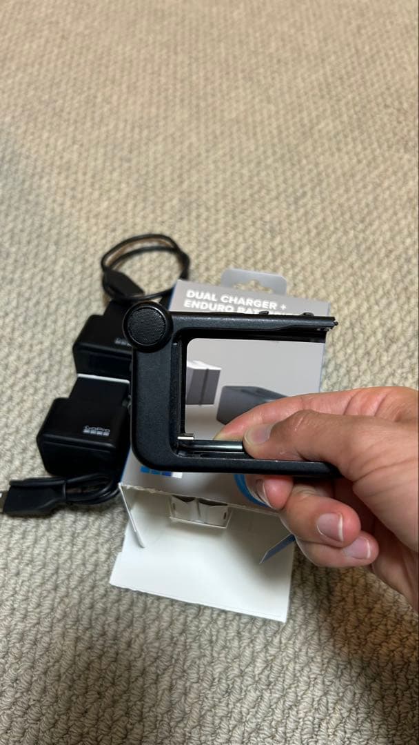 【公式】 GoPro(ゴープロ) デュアルバッテリー　2個セット 二つ