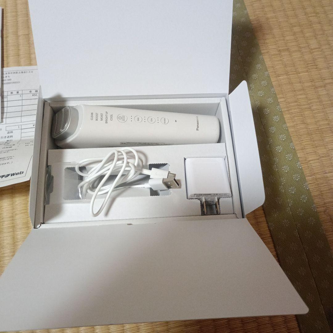 パナソニック イオン導入 美顔器 EH-SS85-W ホワイト