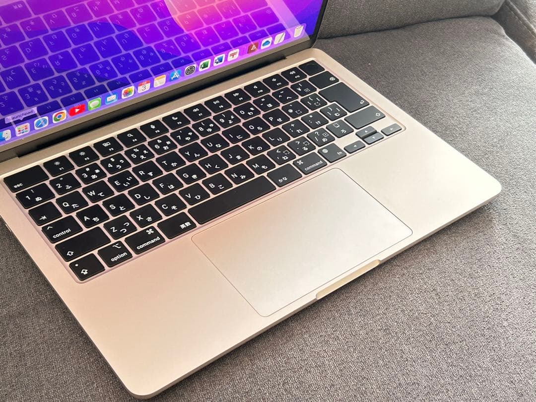 MacBook Air M2 8GB SSD 256GB 13.6 スターライト