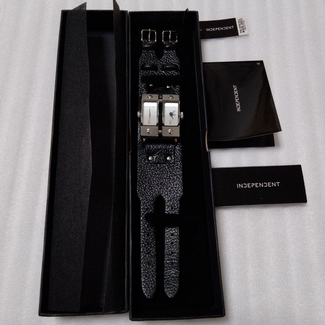 【未使用】インデペンデント×ジョンローレンスサリバン　デュアルタイム　限定腕時計