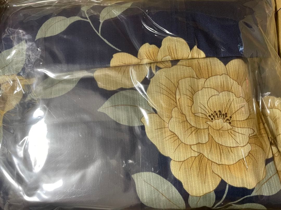 洋花の薔薇重ね　浴衣　Dita ディータ　5点セット　新品未使用