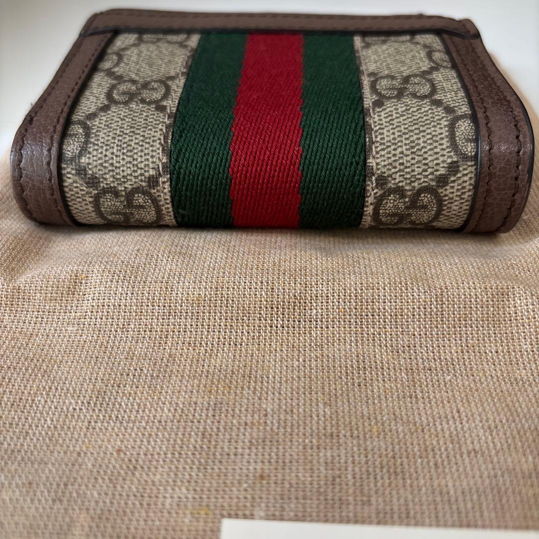 なおちゃんGUCCI OPHIDIA L字ファスナー　644333