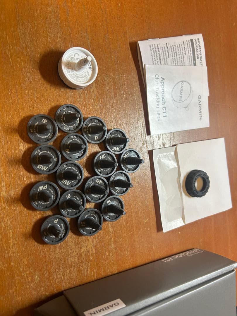 GARMIN Approach CT1 16個 + CT10 1個　センサー