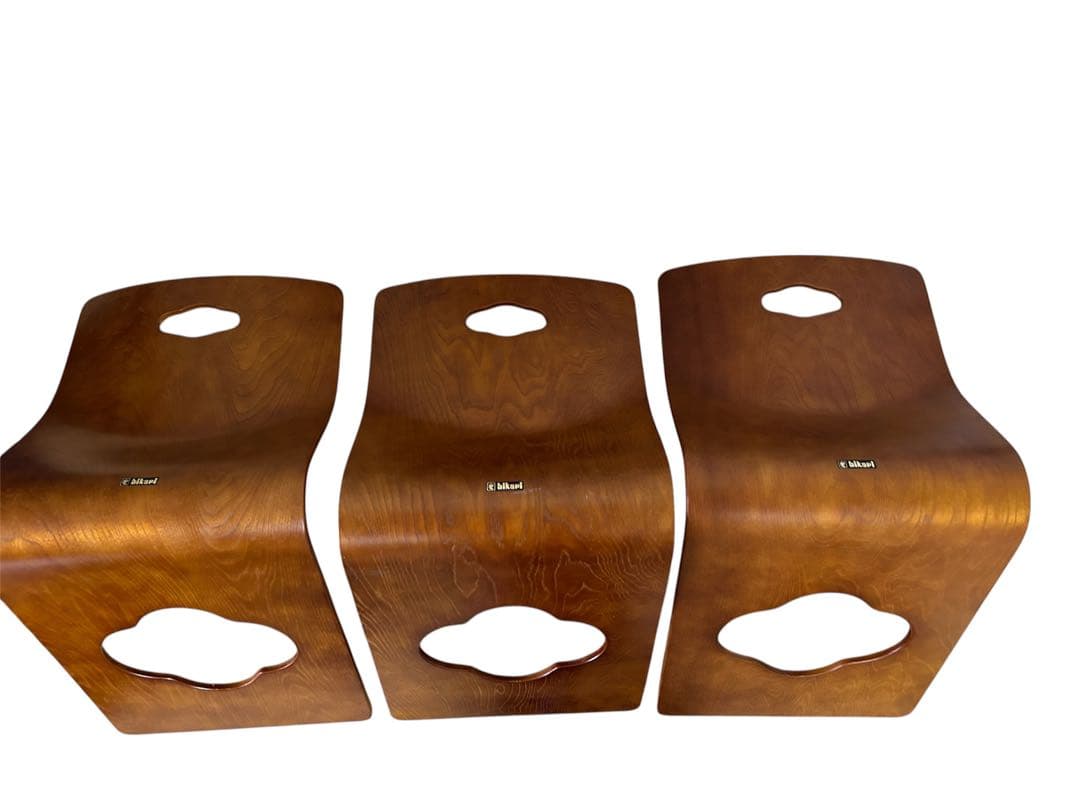 HIKARI 光製作所 曲げ木座椅子 10脚セット 和モダン　旅館　座椅子