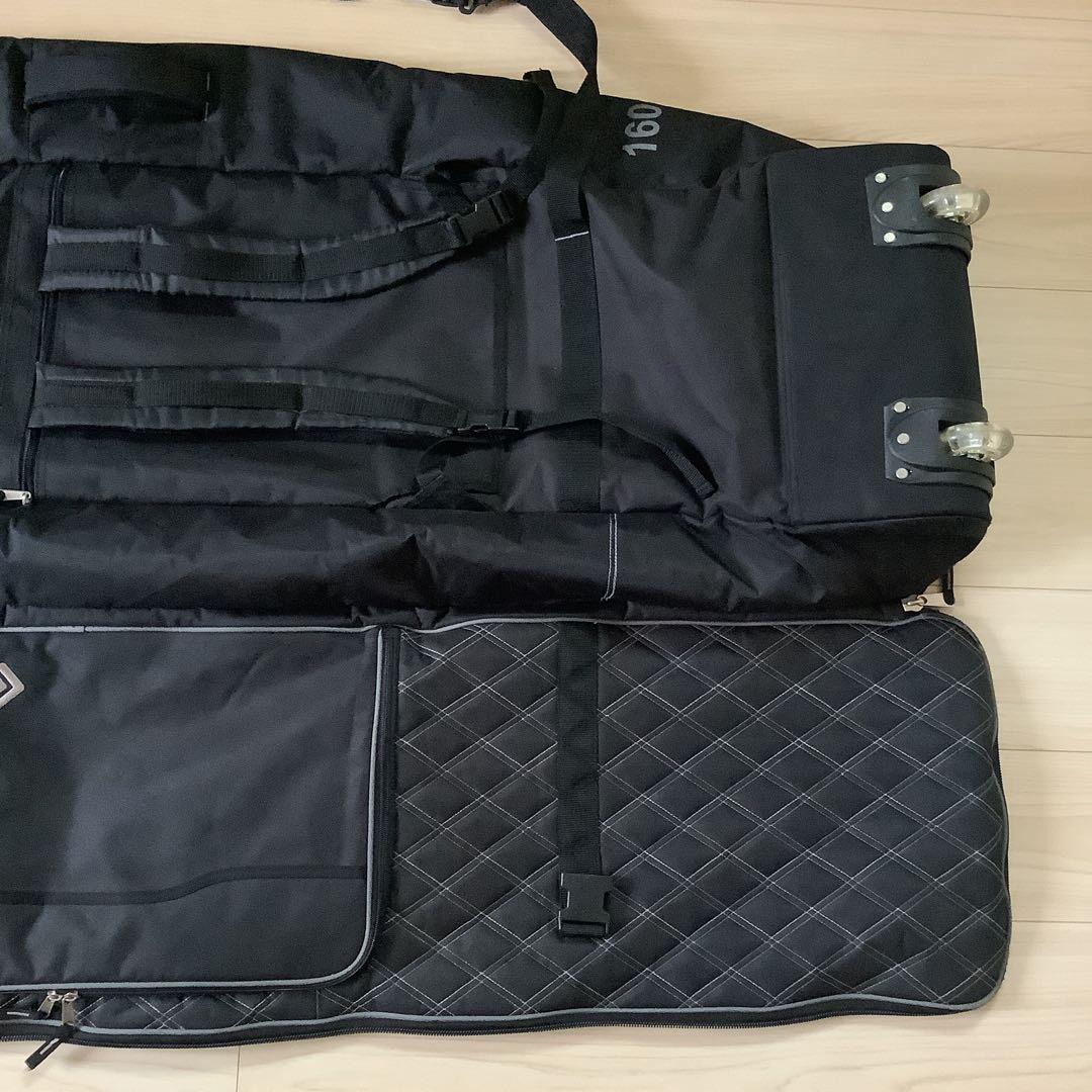 048 COMFY ウィーリー キャリースノーボードバッグキャスター160