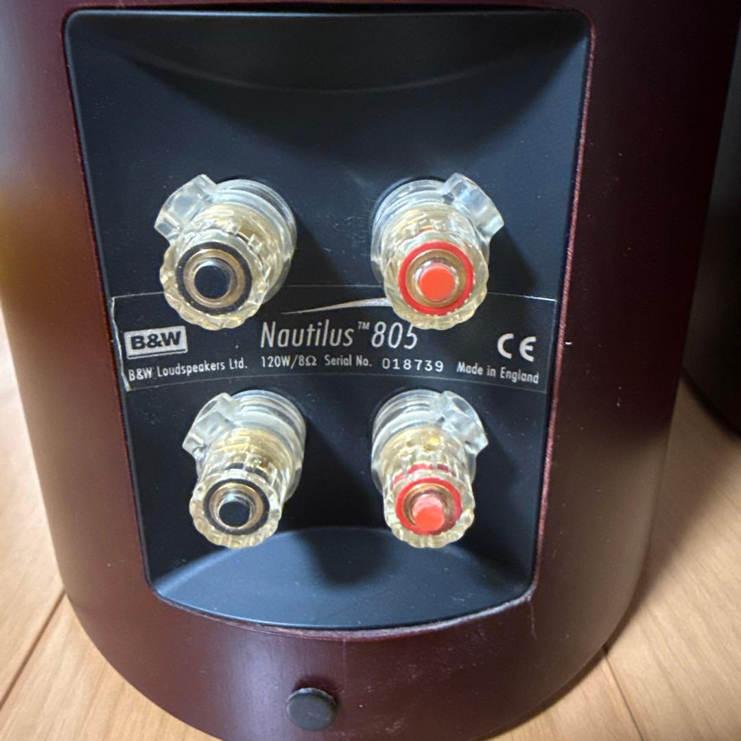 B&W 805 スピーカー スタンドセット　おまけあり