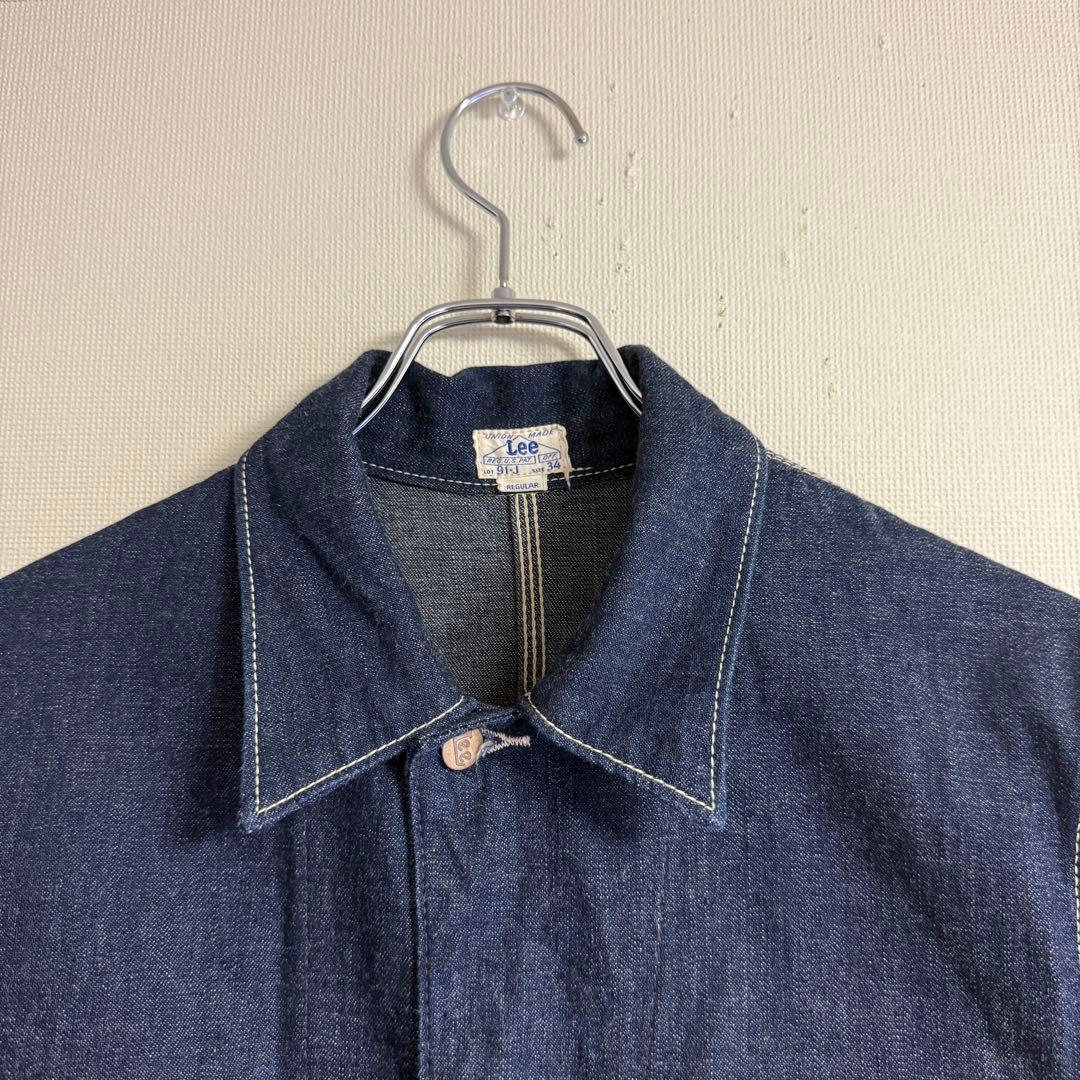 REAL McCOY'S × LEE 91j 復刻 デニムカバーオール