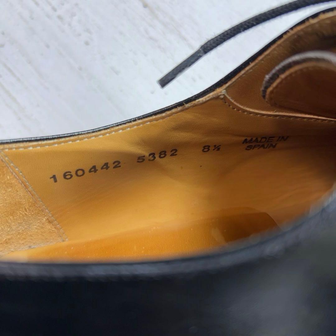 バーウィックBerwick 5382 LADABK ストレートチップ　8 1/2