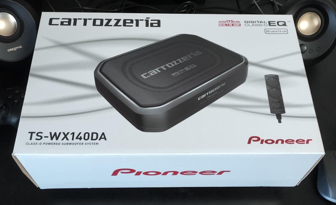 Pioneer / carrozzeria TS-WX140DA サブウーファー