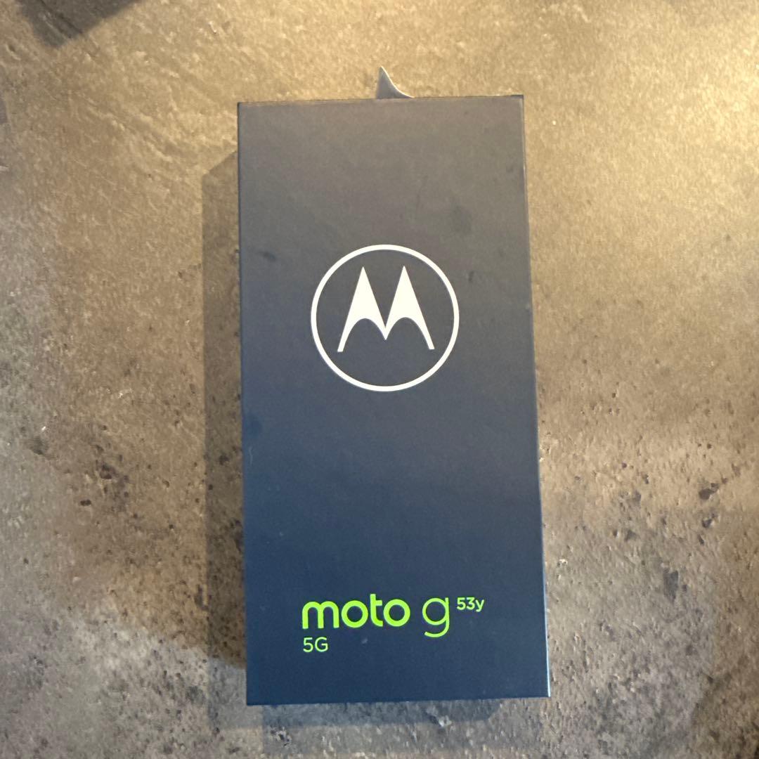 【新品未使用】moto g 53y 5G