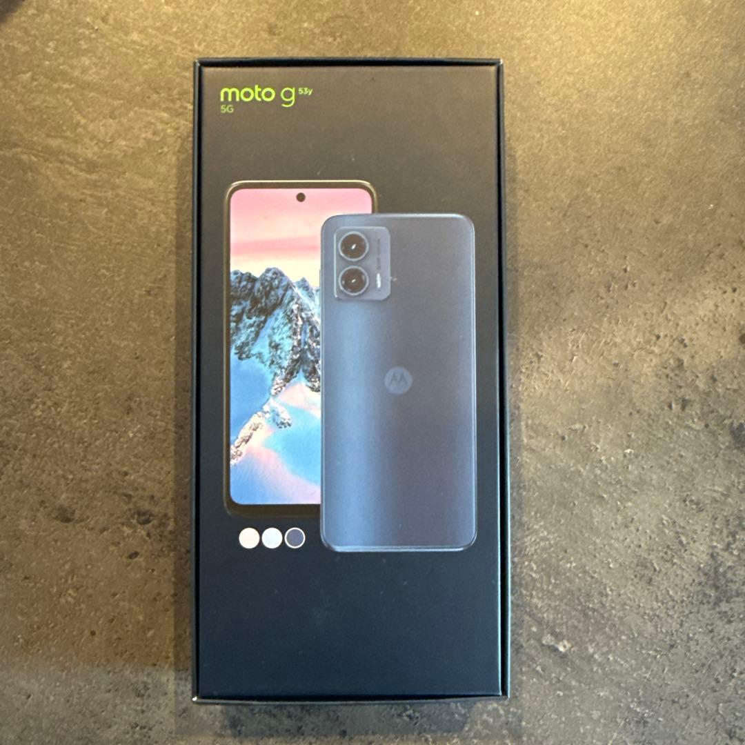 【新品未使用】moto g 53y 5G