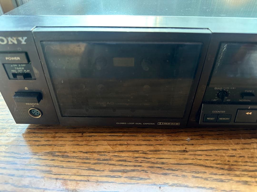 あ*は様 【通電確認済み】SONY TC-K555ES 3ヘッドカセットデッキ