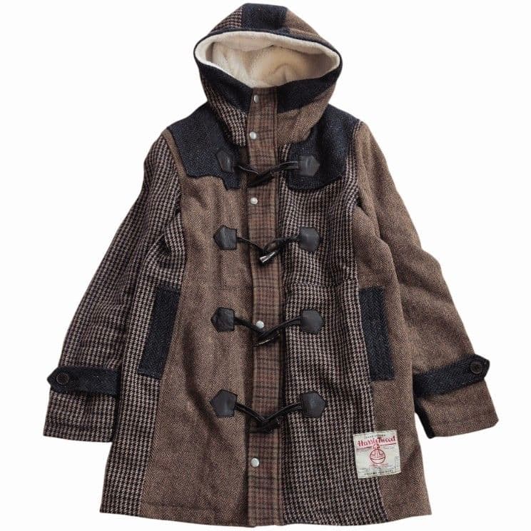 MARCHE HARRI S TWEED　bq marche　ダブルファスナー