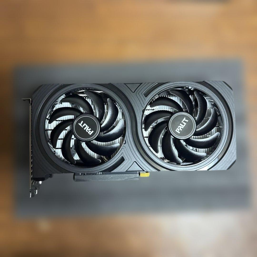 グラフィックボード・グラボ・ビデオカード PALIT GeForce RTX 4060 INFINITY 2 8GB