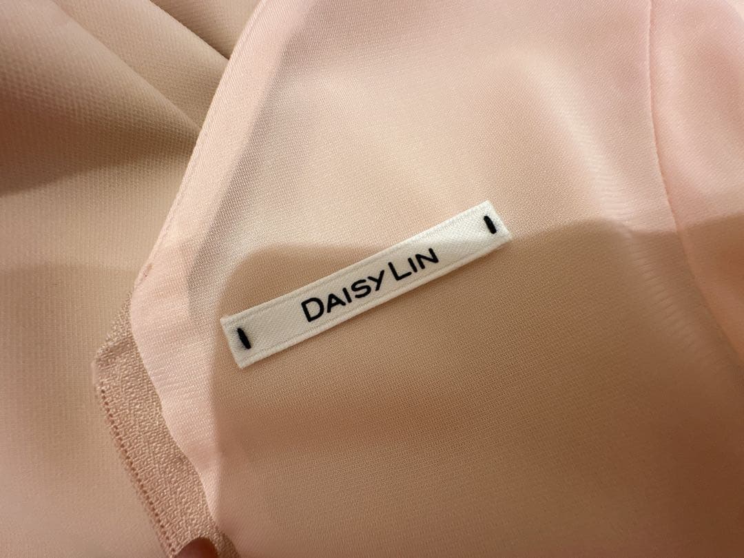 DAISY LIN 雑誌掲載！上品ワンピース 38 ピンク 日本製 1回着用美品
