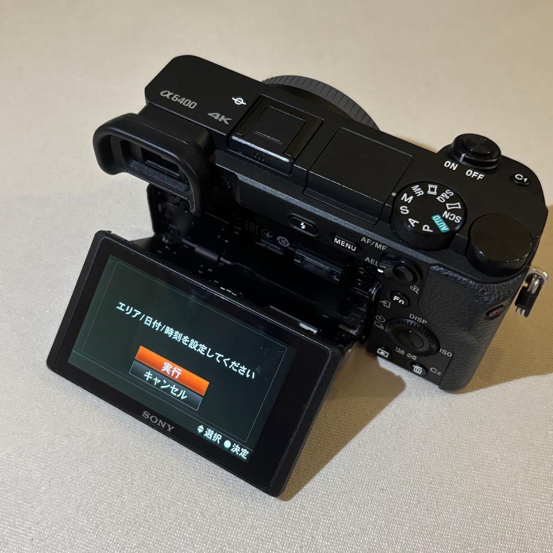 ¥84000→¥70000 sony a6400 ミラーレス　本体