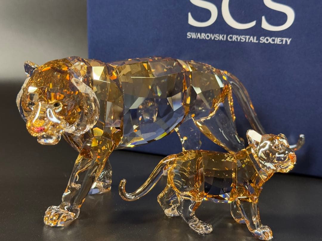 スワロフスキー 2010年 ワイルドライフ 希少な野生動物 トラ SCS限定