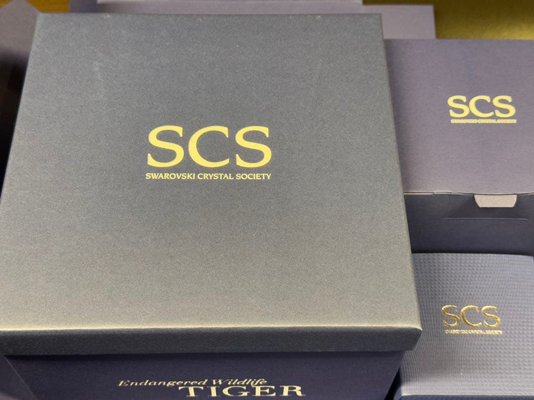 スワロフスキー 2010年 ワイルドライフ 希少な野生動物 トラ SCS限定