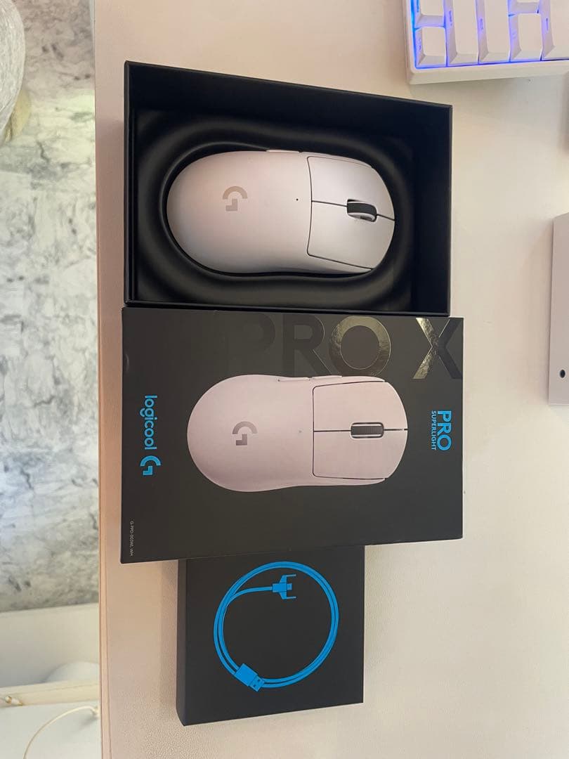 【未使用】Logicool G PRO X SUPERLIGHT ホワイト