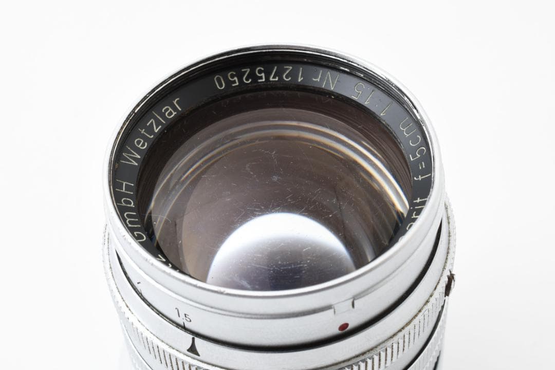 レンズ(単焦点) Leica Summarit 5cm 50mm f1.5 L39 #153