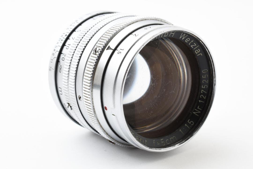 レンズ(単焦点) Leica Summarit 5cm 50mm f1.5 L39 #153
