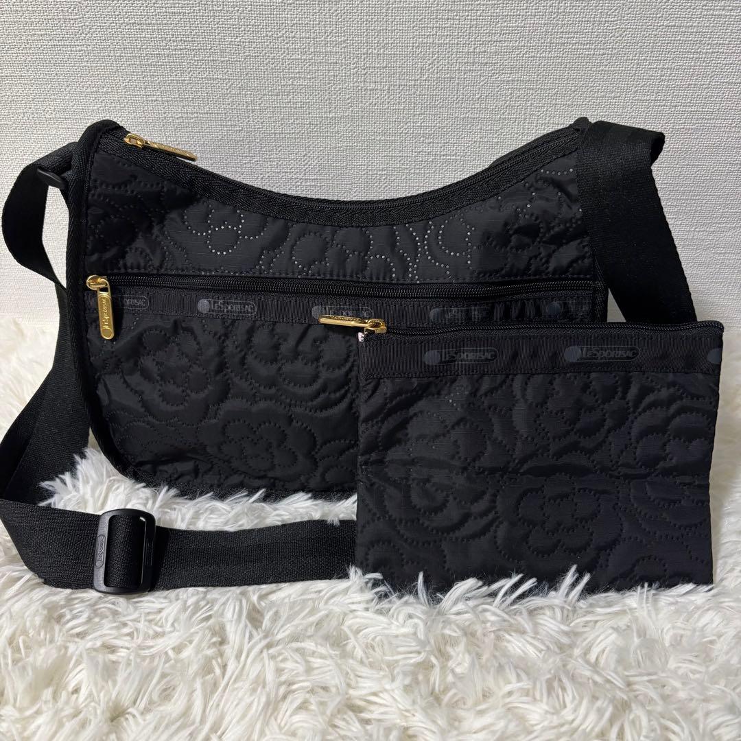 【未使用級】レスポートサック CLASSIC HOBO パフィーブロッサムズ