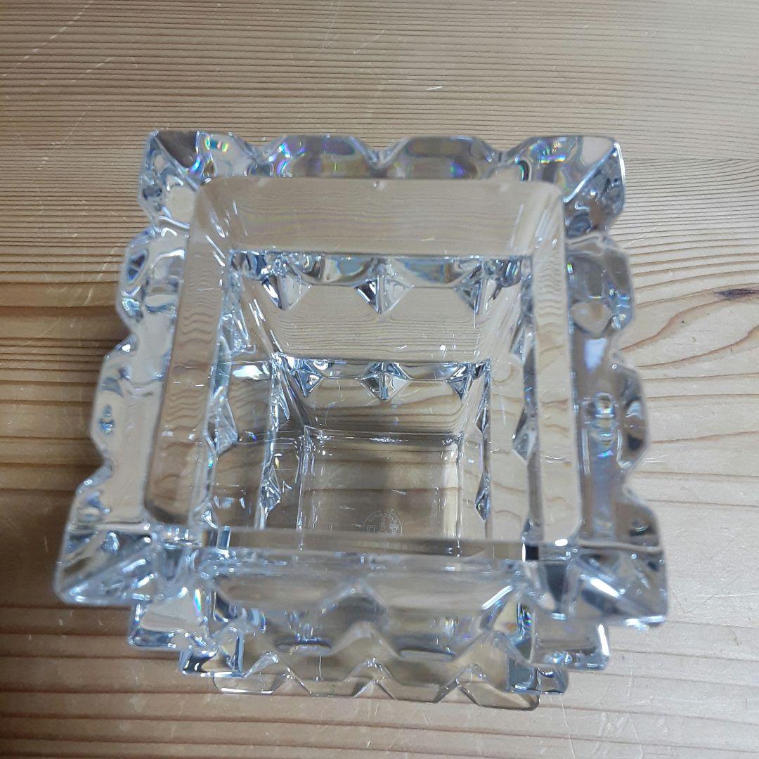 バカラ　アルルカン　花瓶　クリスタルガラス