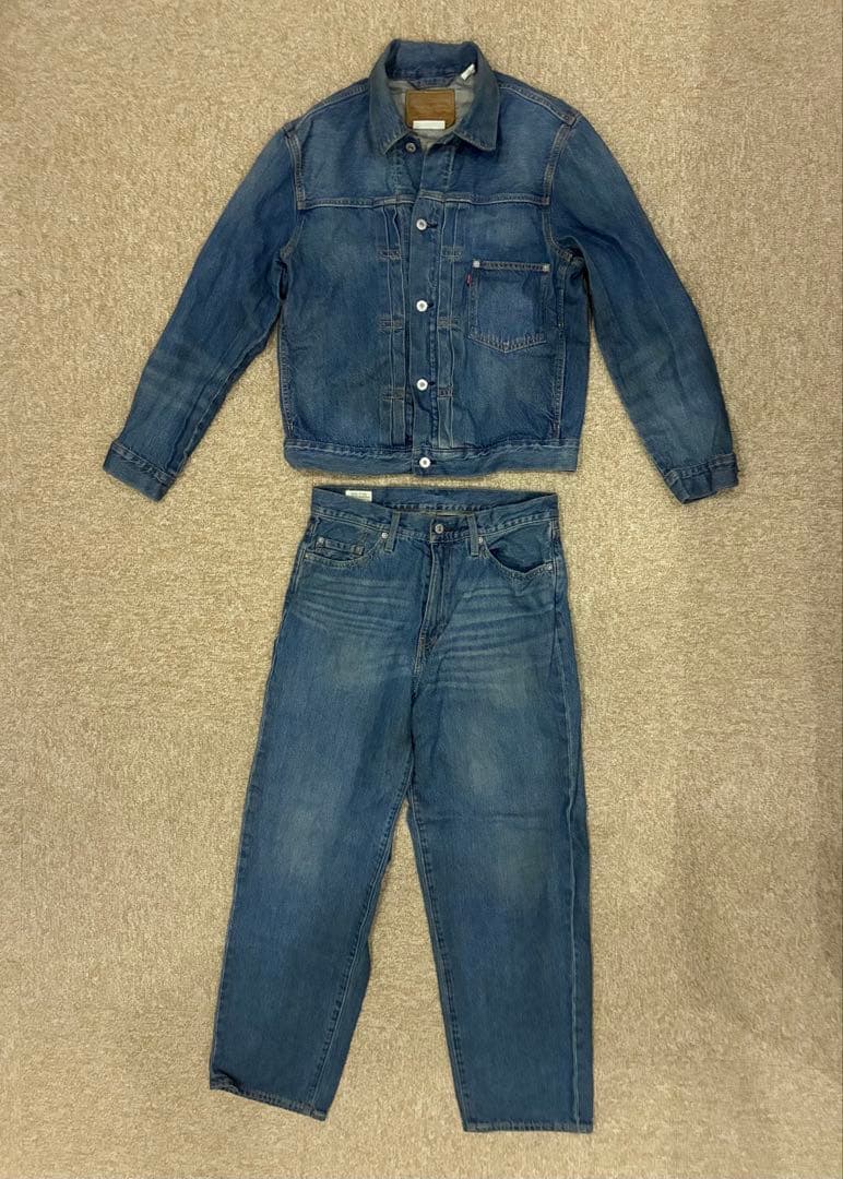 Levi's Premium大戦1’stタイプ　デニムジャケット セットアップ