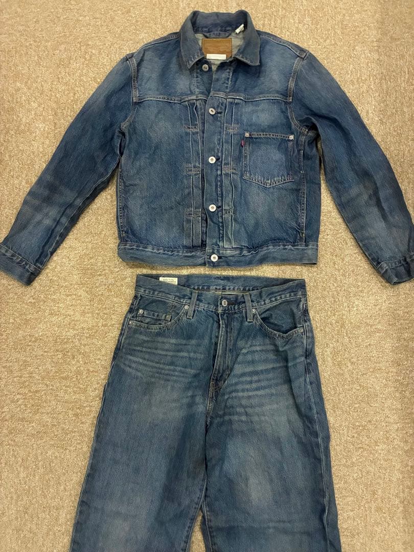Levi's Premium大戦1’stタイプ　デニムジャケット セットアップ