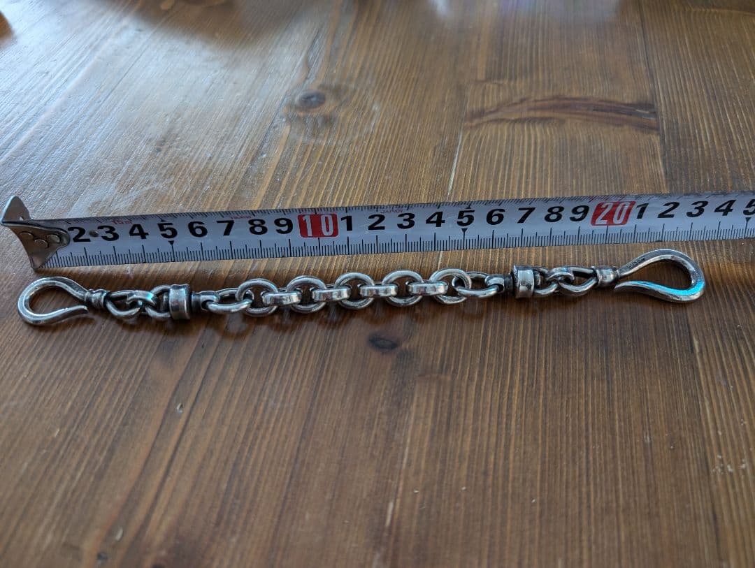 【限界値下げ】ROAD ウォレットチェーン　ショート23センチ・重さ約88グラム