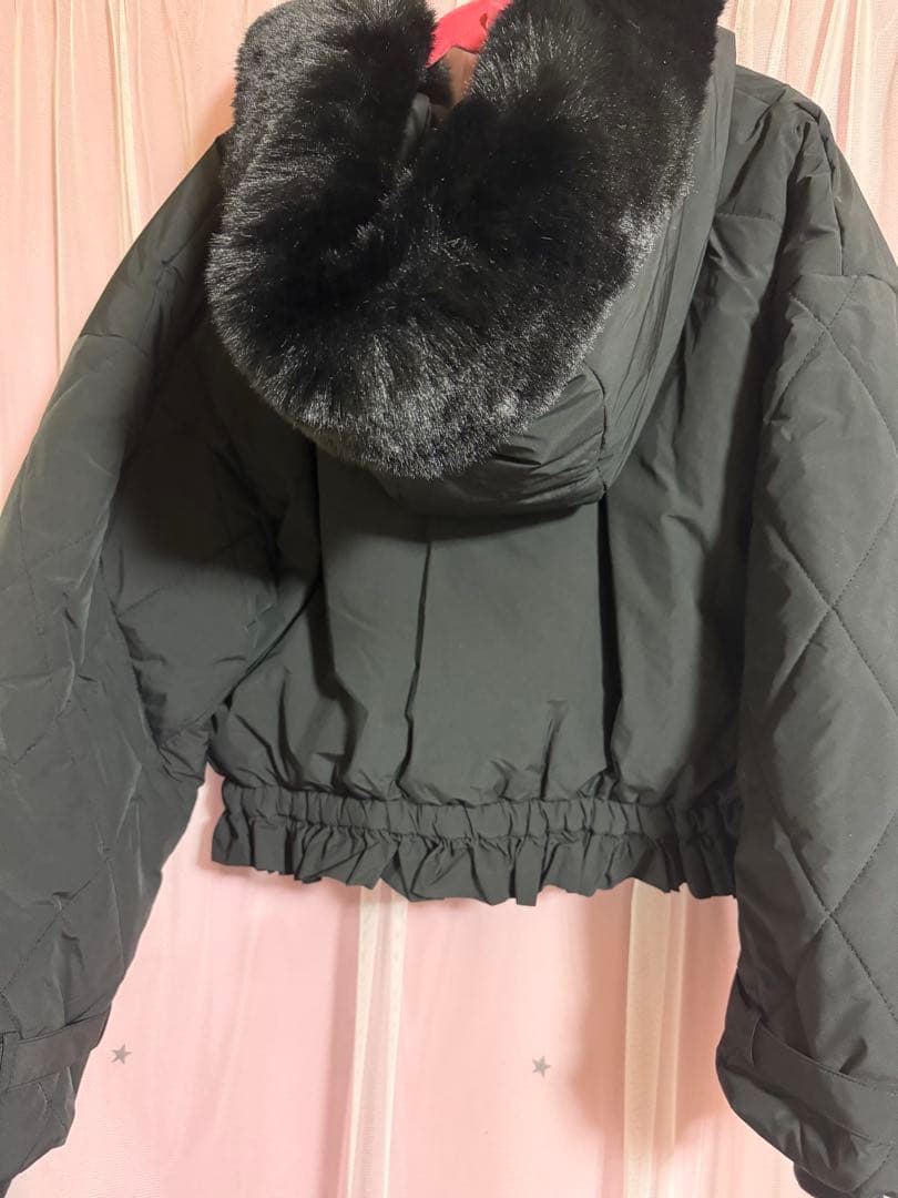 ロジータ アウター BIGリボン中綿ブルゾン