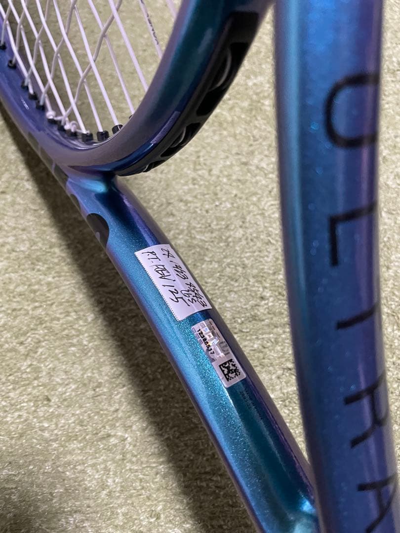 j*p様 ウィルソン ウルトラツアー100 V4 グリップ3 中古ラケット