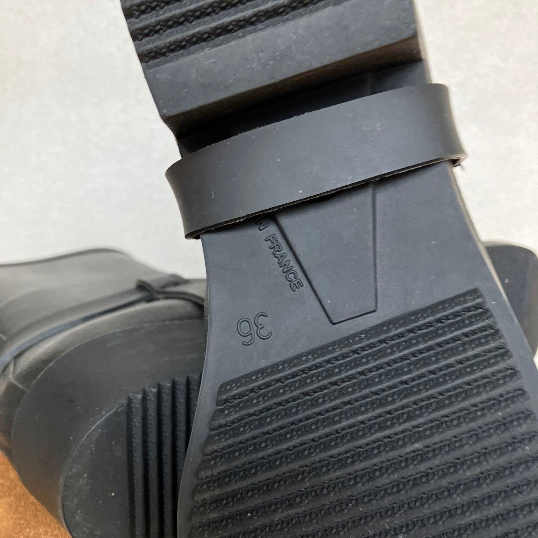 お値下げ！！ AIGLE ブラック レインブーツ