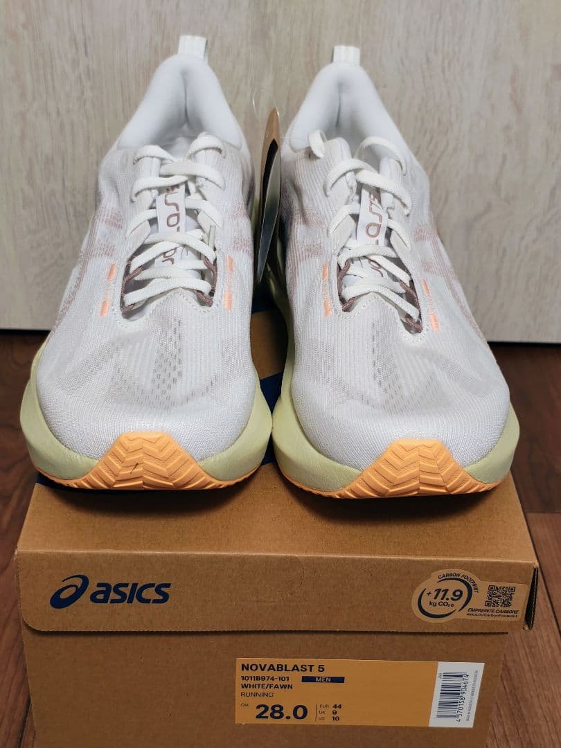 【新品未使用】アシックスASICS NOVABLAST5 28.0cm