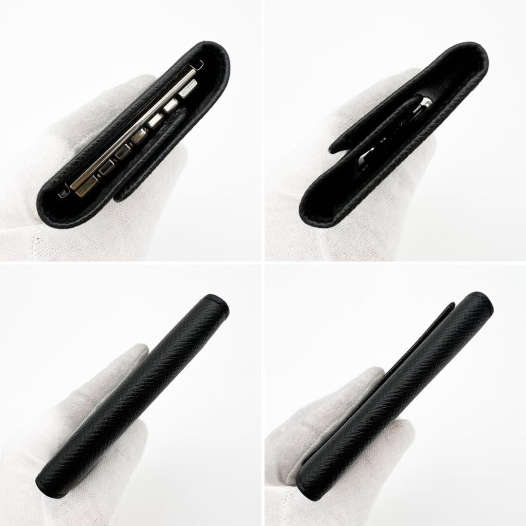 使用わずか❣ヴィトン タイガ ミュルティクレ6 キーケース 黒 M30532